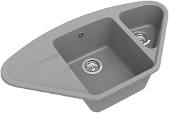 Ewigstein Мойка кухонная Wink 80KF серый металлик – фотография-1